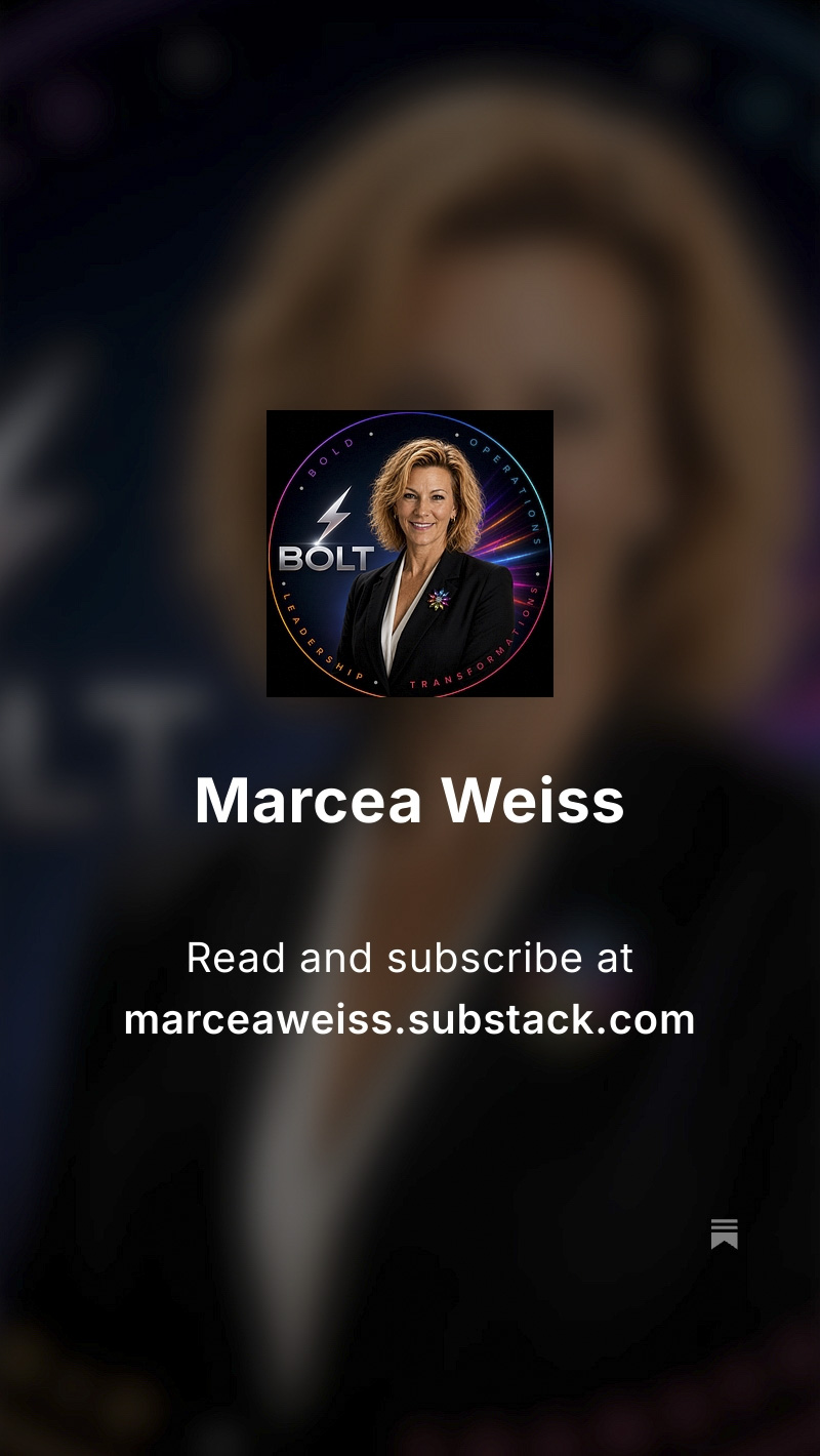Marcea Weiss, founder of BOLT Operations